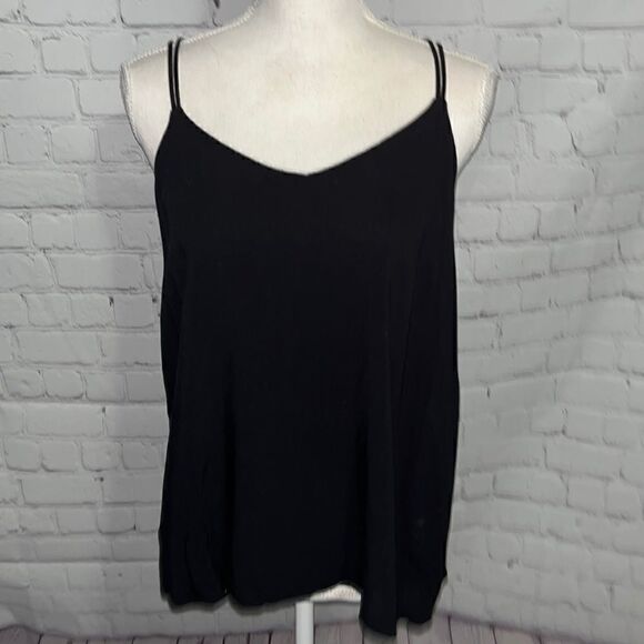 No boundaries - black strappy camisole - L - Picture 1 of 3